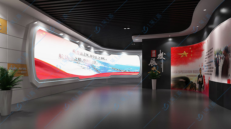 數(shù)字化法治教育基地-法制教育展廳多媒體互動設備-西安一筆一畫科技有限公司