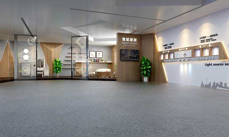 智能家居展廳設(shè)計-展廳設(shè)計公司-一筆一畫