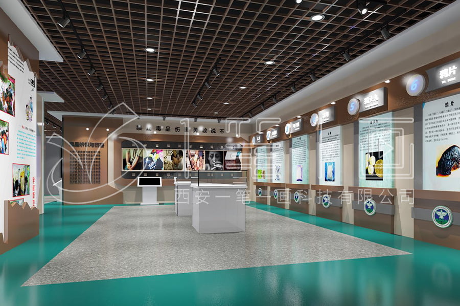 未成年毒品預(yù)防教育中心方案策劃-禁毒教育中心vr產(chǎn)品-未成年毒品預(yù)防教育中心設(shè)計(jì)平面圖