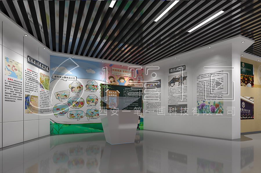 毒品預(yù)防教育展廳設(shè)計(jì)方案，毒品預(yù)防警示教育基地設(shè)計(jì)方案，毒品預(yù)防教育基地