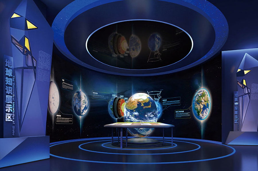 科技館設(shè)計，科技展廳方案，科普館建設(shè)