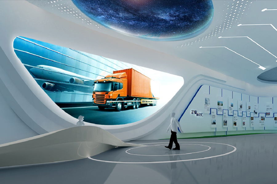 機(jī)械制造業(yè)公司企業(yè)設(shè)計，一筆一畫專業(yè)企業(yè)文化展廳設(shè)計公司