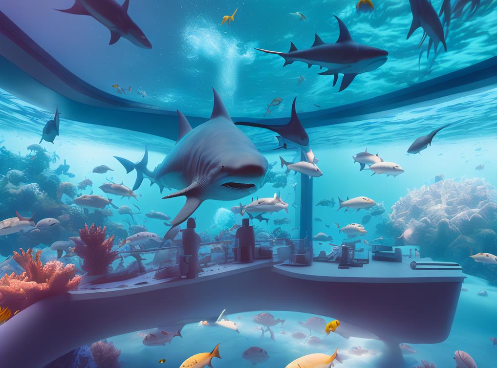 海洋展覽館設(shè)計(jì)圖片，海洋展館平面布置圖，海洋館展示設(shè)計(jì)模擬方案