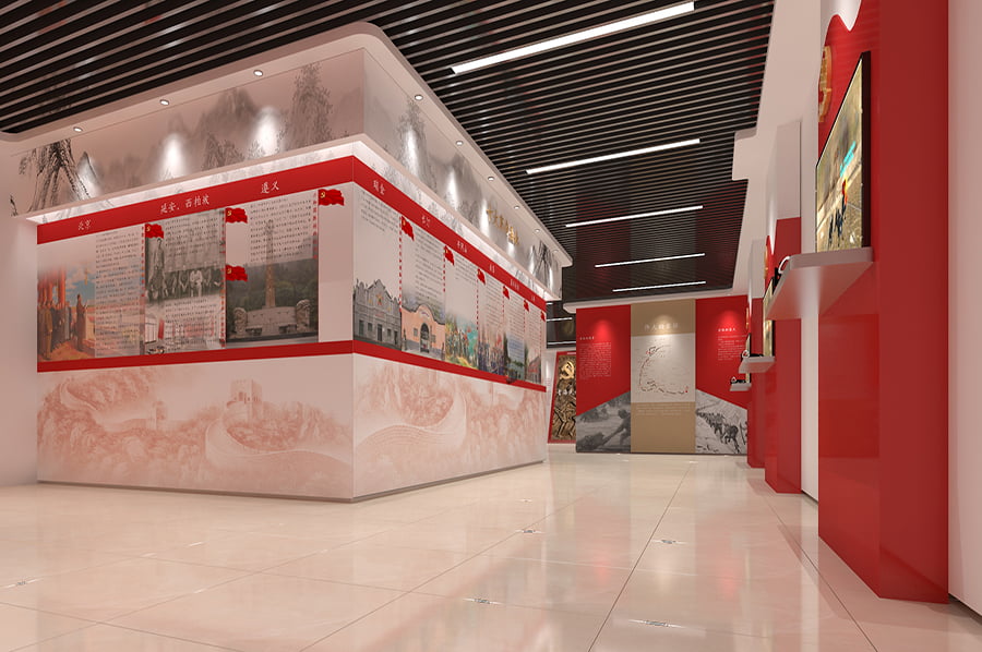 黨建館設(shè)計(jì)方案，黨建館建設(shè)方案，黨建展廳設(shè)計(jì)方案