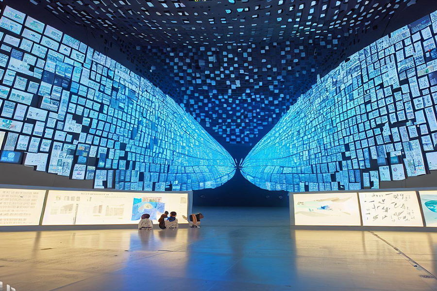 特殊教育學(xué)校展廳文化建設(shè)展廳設(shè)計方案，學(xué)校展廳設(shè)計