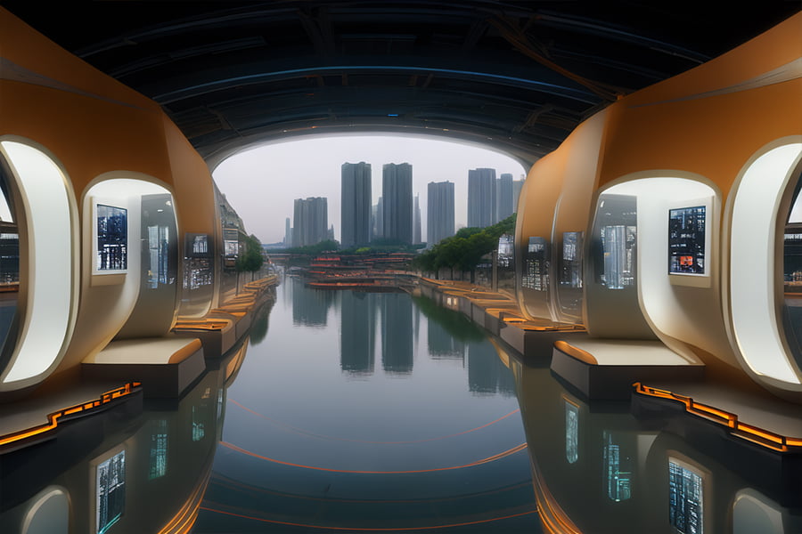 智慧展館，歷史文化名城展覽館，歷史文化名城數字館陳列展覽館設計