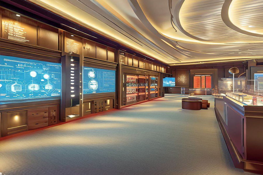 外貿(mào)博物館設(shè)計，對外貿(mào)易博物館方案，高科技?xì)v史博物館設(shè)計建設(shè)