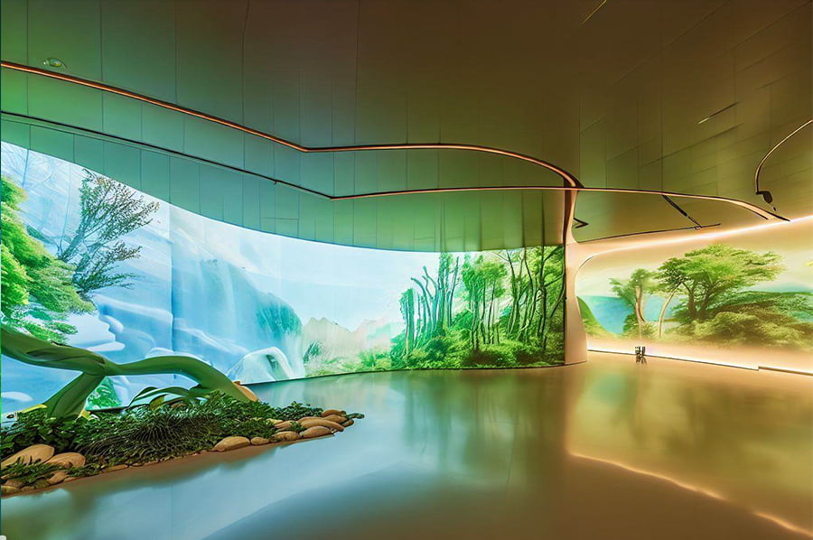 公園園史館建設(shè)，公園建園史陳列館設(shè)計方案，公園展覽館設(shè)計