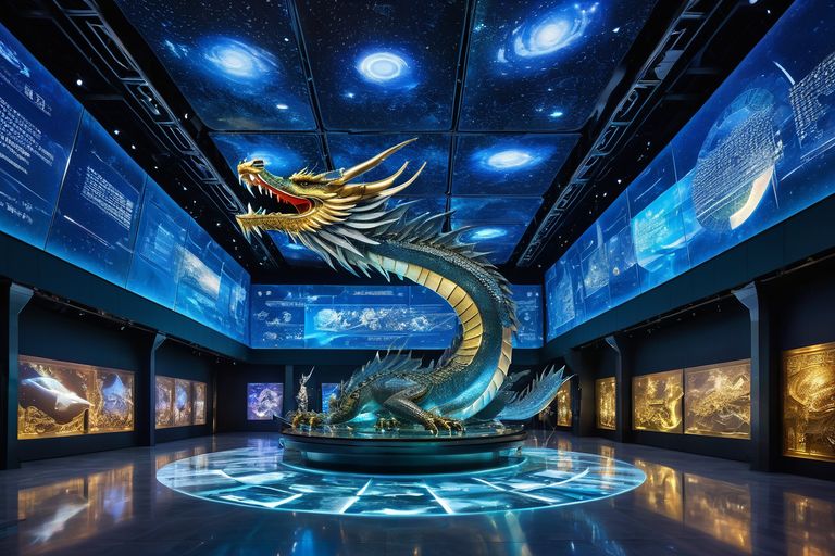 博物館設(shè)計，臨時展廳龍年展項設(shè)計方案