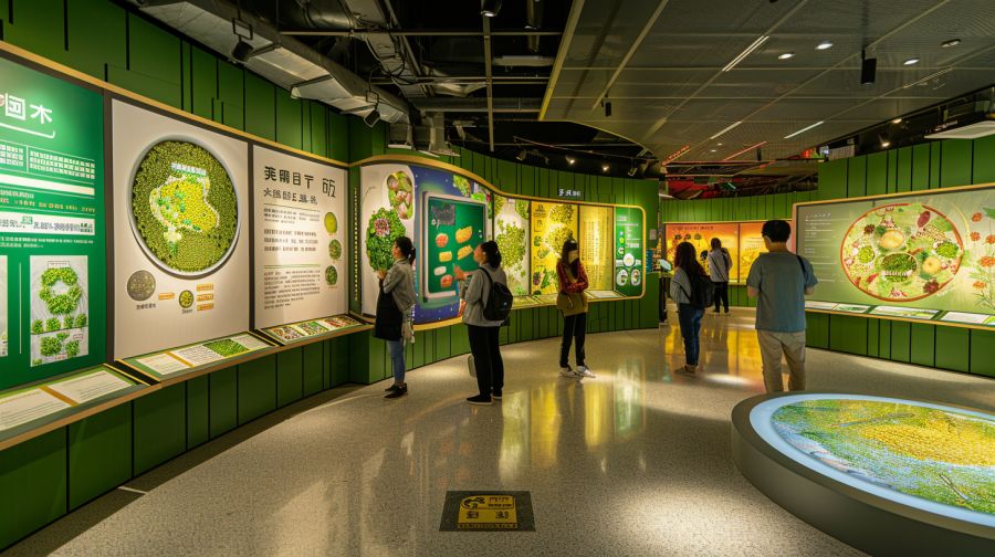 合理膳食科普教育基地設(shè)計(jì)，食品安全科普教育基地設(shè)計(jì)建設(shè)