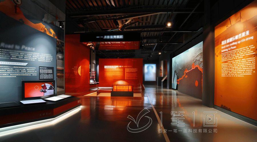 中國外交史史館設(shè)計擬方案，高科技外交史展廳建設(shè)方案，多媒體展廳設(shè)計公司