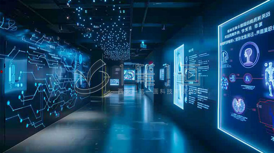 數(shù)字化骨科科普展廳平面圖,高科技展示設(shè)計(jì),智能互動(dòng)展館建設(shè)