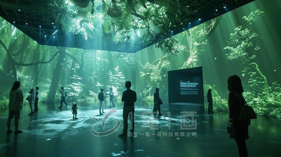 自然生態(tài)教育基地，沉浸式自然保護展廳設(shè)計方案，4A景區(qū)展廳設(shè)計案例