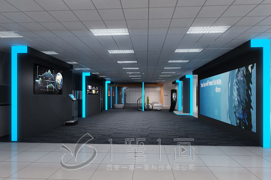 現(xiàn)代化企業(yè)展廳設(shè)計，最新集團(tuán)文化展廳設(shè)計