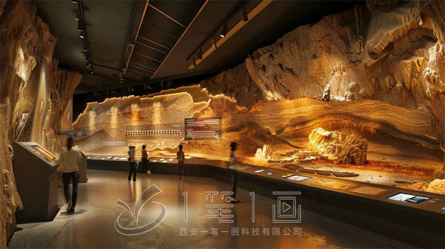 &ldquo;端牢能源飯碗&rdquo;地質(zhì)展廳設(shè)計方案，沉浸式地質(zhì)展廳建設(shè)施工，高科技地質(zhì)展廳設(shè)計