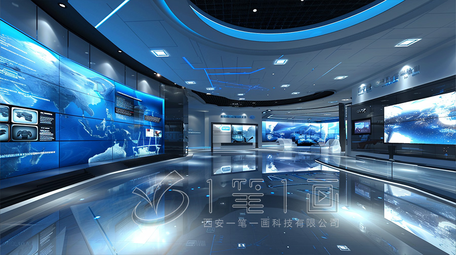 最新縣國防教育基地設(shè)計，沉浸式國防教育基地建設(shè)方案，龍川展廳設(shè)計公司