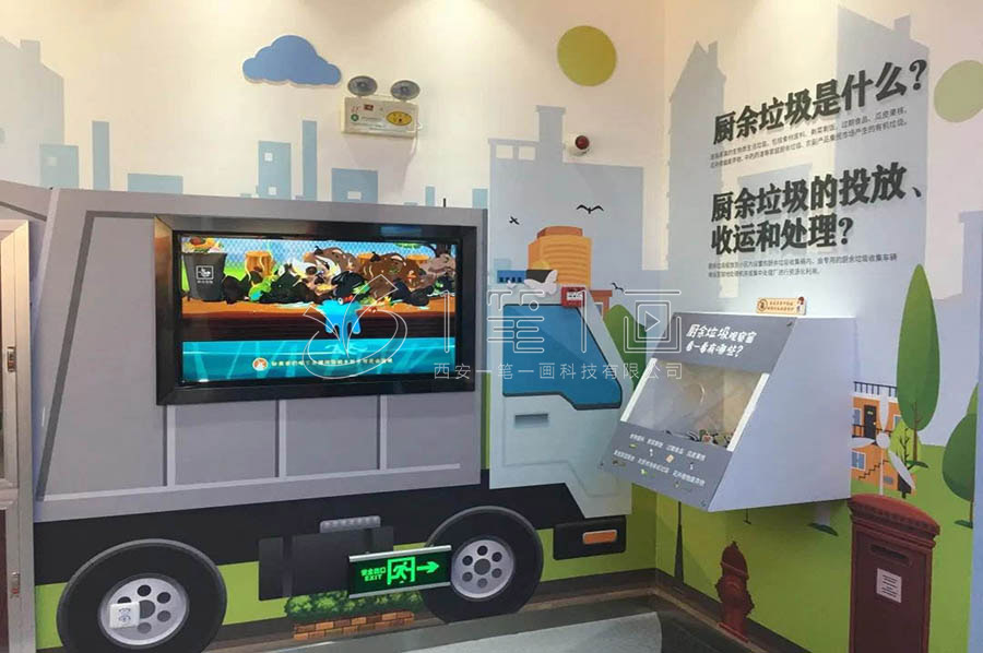 垃圾分類科普館設(shè)計, 多媒體互動展廳, 智能數(shù)字化展覽