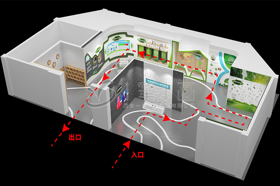 垃圾分類科普館建設方案,互動多媒體展廳設計,數(shù)字化智慧展館施工