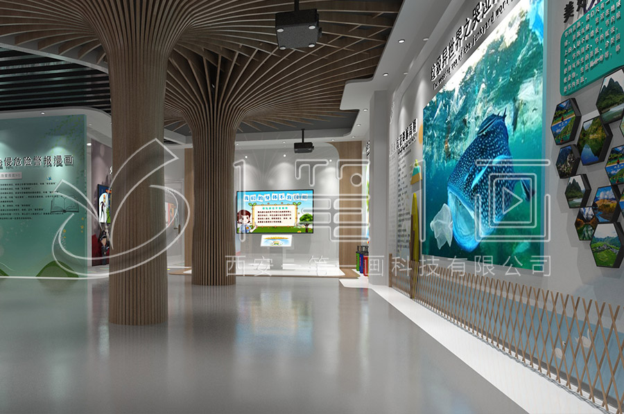 數(shù)字化節(jié)水教育館建設方案, 智慧互動展廳設計, 創(chuàng)新節(jié)水展示館施工