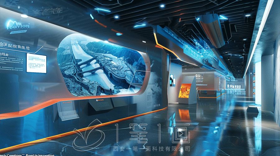 水利智慧展示館設(shè)計(jì)方案，多媒體水利科普館建設(shè)方案，互動(dòng)水利展廳方案擬案例