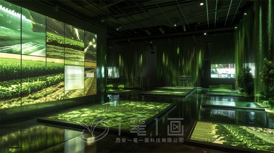 煙田香米數(shù)字體驗(yàn)館建設(shè)方案，稻香數(shù)字展廳設(shè)計(jì)方案擬案例