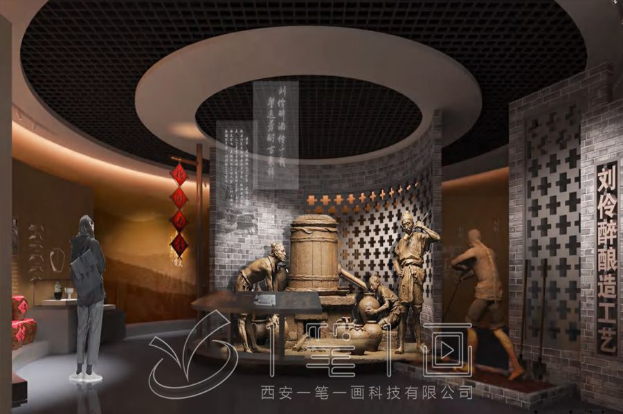 酒文化體驗(yàn)館設(shè)計(jì)方案，沉浸式酒文化體驗(yàn)館建設(shè)施工擬案例