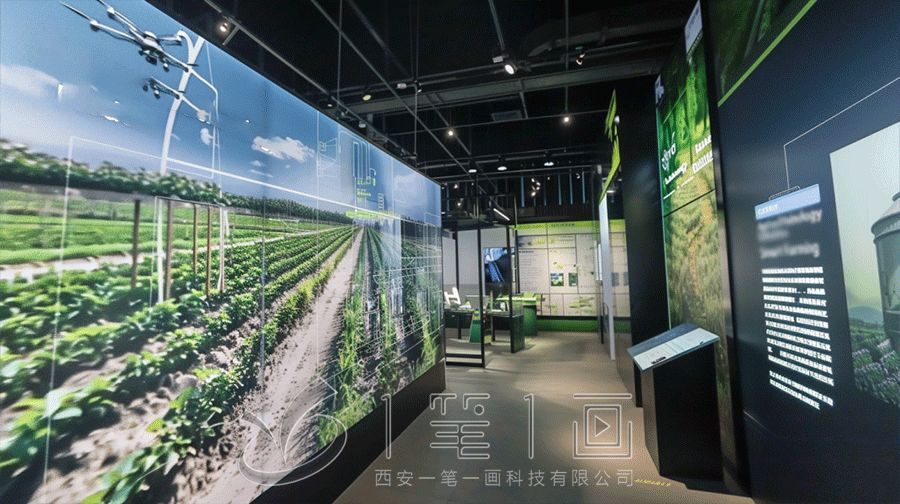 數(shù)字農場體驗館設計方案，多媒體互動農村體驗館建設施工