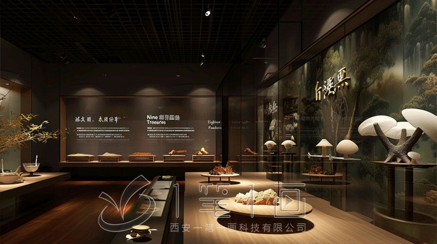 農(nóng)產(chǎn)品展銷體驗(yàn)館設(shè)計(jì)方案，多媒體農(nóng)產(chǎn)品展銷展廳建設(shè)施工公司