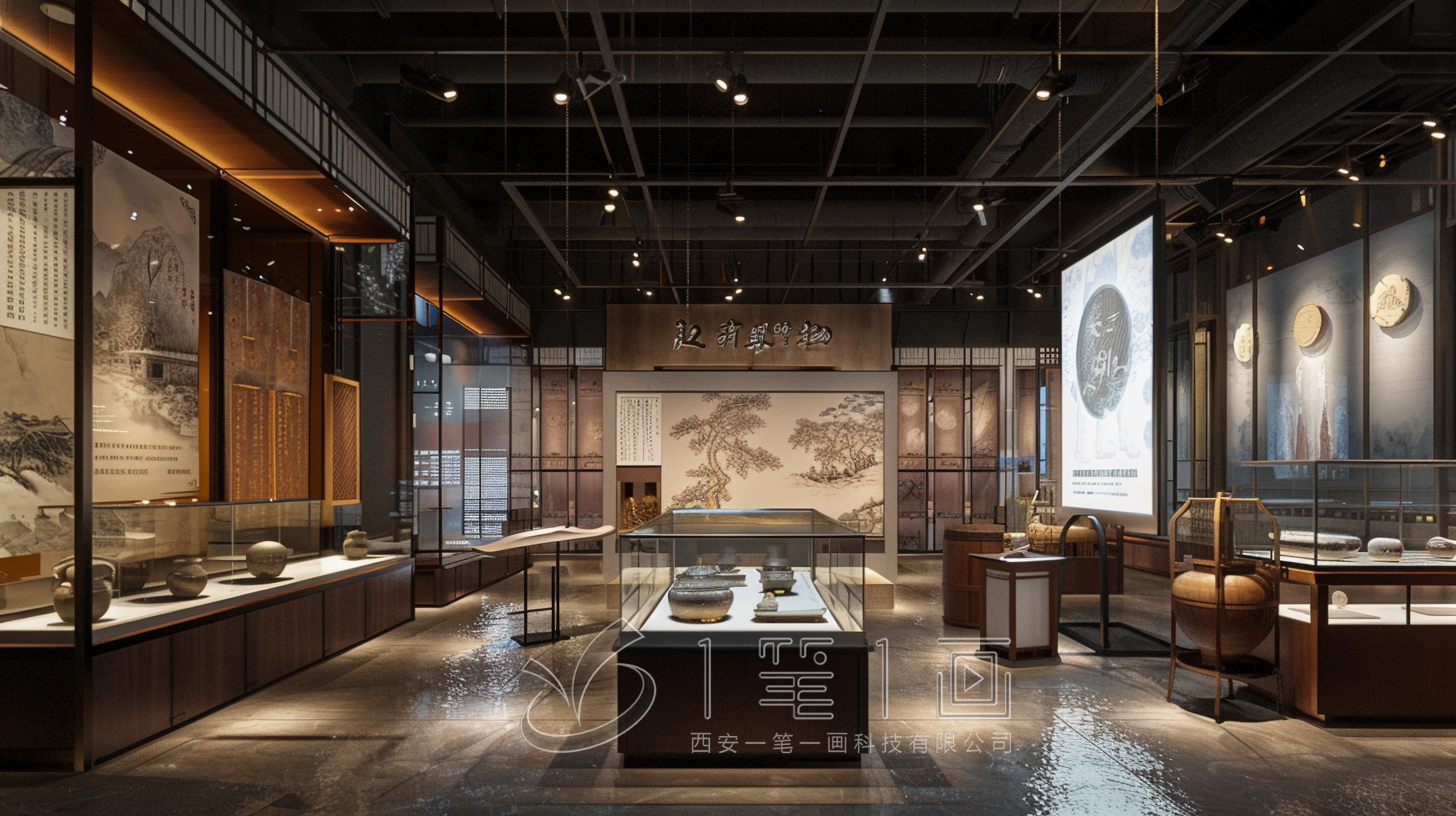 縣博物館設(shè)計(jì)方案，多媒體博物館建設(shè)施工，互動(dòng)博物館策劃方案