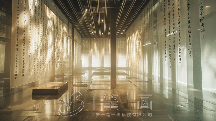 師范大學(xué)美術(shù)學(xué)院展廳設(shè)計(jì)方案，多媒體互動美術(shù)展館建設(shè)施工方案策劃公司