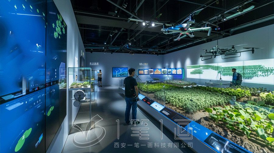 村智慧展廳設(shè)計(jì)方案，聲光電農(nóng)業(yè)展廳設(shè)計(jì)建設(shè)，多媒體村文化館建設(shè)策劃方案公司