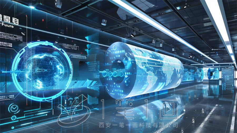 樞紐港產(chǎn)業(yè)園展廳設(shè)計(jì)方案，多媒體樞紐港產(chǎn)業(yè)園展廳建設(shè)方案