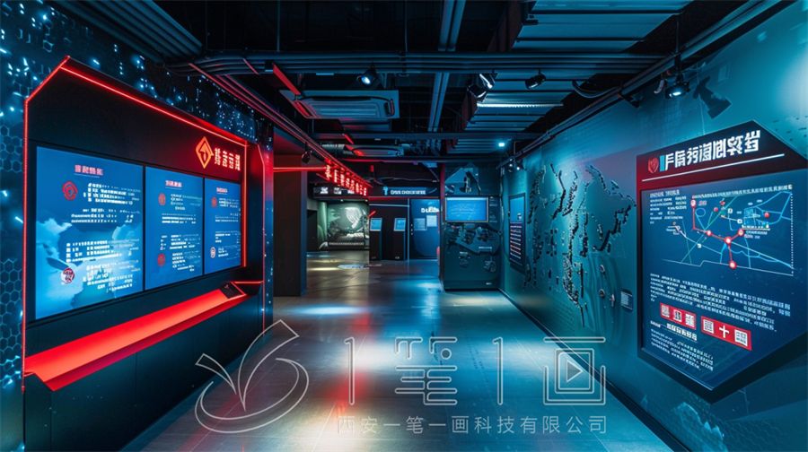 數(shù)字孿生**研究院展廳設(shè)計(jì)方案，多媒體創(chuàng)新展廳建設(shè)施工