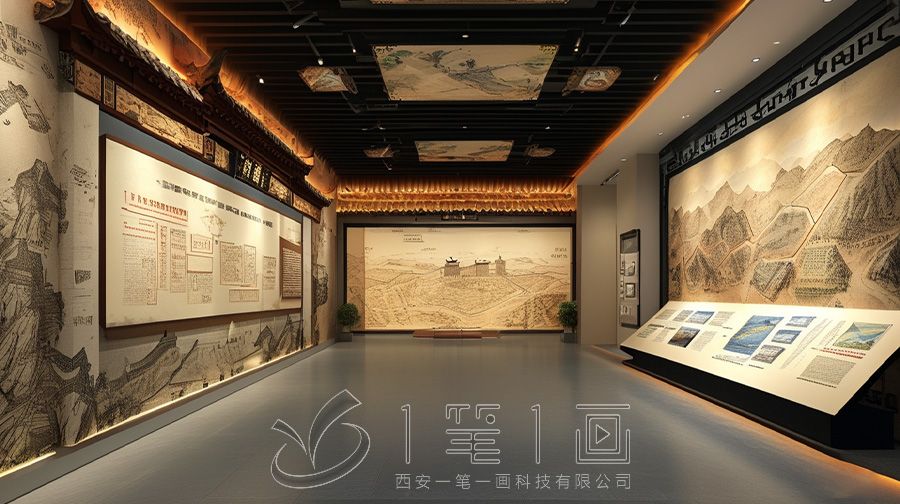 土地丈量歷史展廳設(shè)計(jì)方案，多媒體互動(dòng)魚鱗圖冊專題展廳設(shè)計(jì)建設(shè)方案