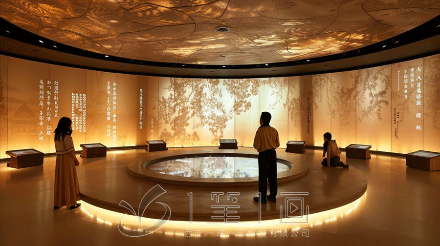 最新縣文化教育基地設(shè)計方案，多媒體設(shè)備創(chuàng)意文化展廳建設(shè)施工方案策劃公司