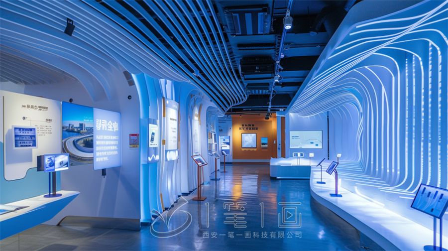 中國(guó)商業(yè)與貿(mào)易博物館設(shè)計(jì)方案，多媒體互動(dòng)商貿(mào)展廳建設(shè)施工