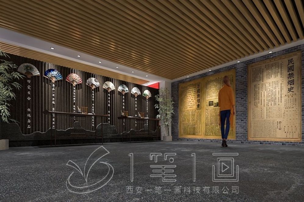 國(guó)防教育展廳設(shè)計(jì), 紅色文化傳承展示, 互動(dòng)多媒體設(shè)備