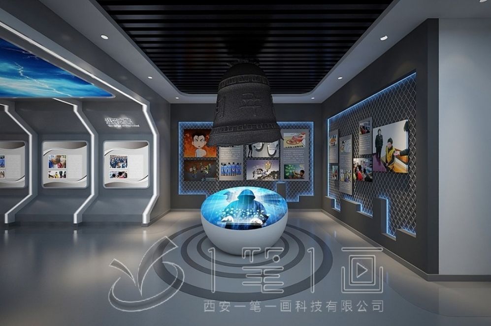 反腐倡廉教育基地設(shè)計(jì), 創(chuàng)意展廳方案, 多媒體互動(dòng)展示