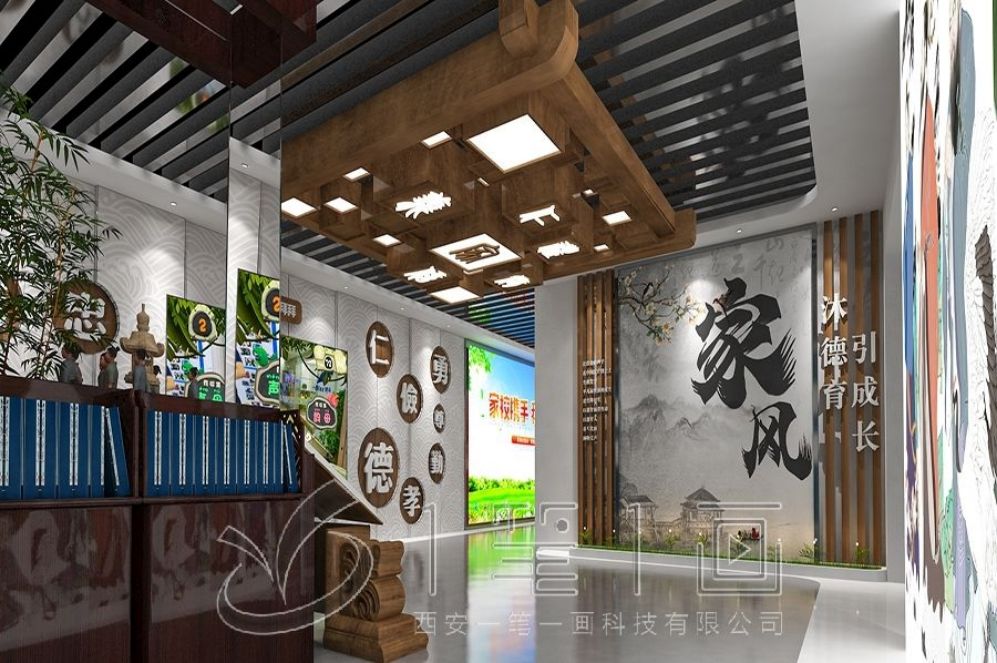 中醫(yī)藥展廳設計, 互動多媒體設備, 現(xiàn)代化展廳