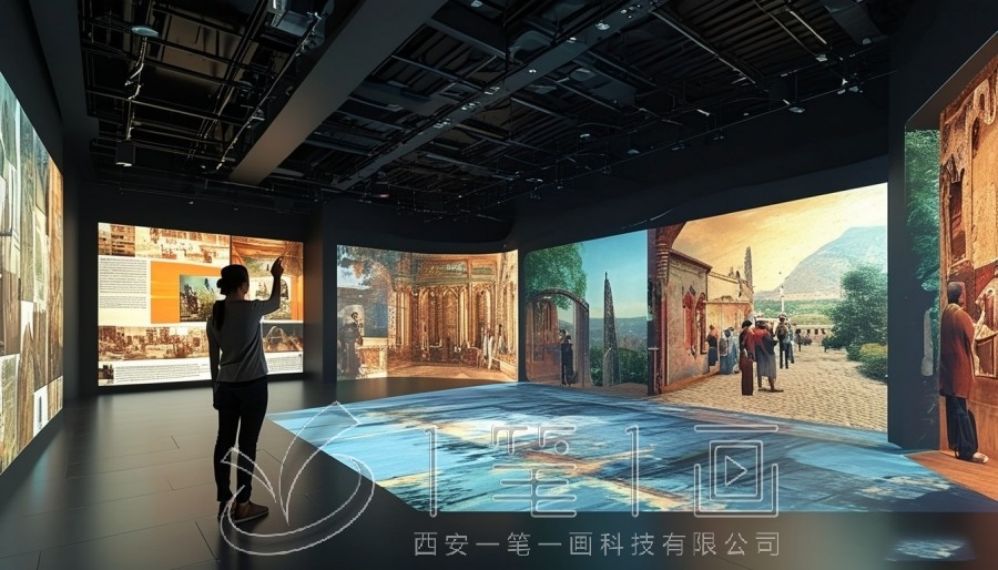 中醫(yī)藥展廳設(shè)計,互動多媒體設(shè)備,展廳創(chuàng)意解決方案