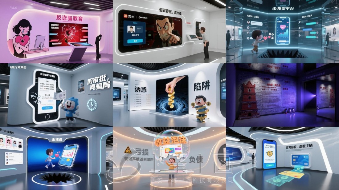 反詐展廳建設(shè)，反詐教育基地
