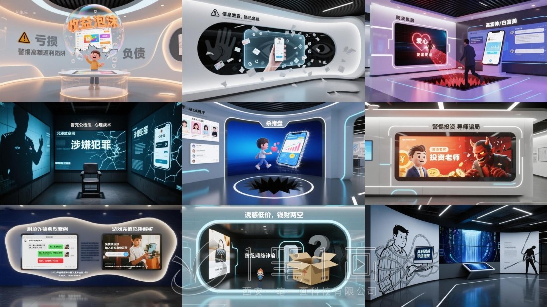 VR反詐體驗(yàn)館建設(shè)方案，反詐宣傳展廳