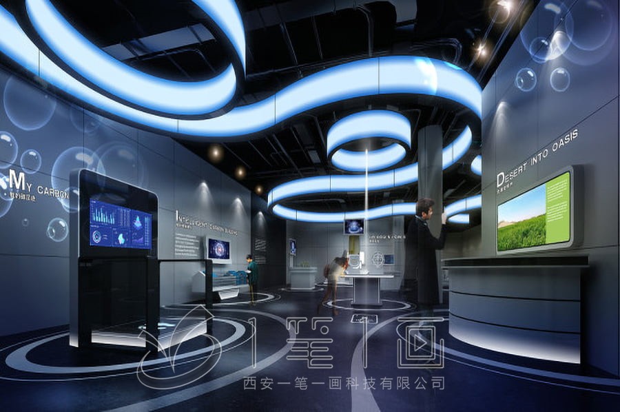 公司展廳解決方案，企業(yè)展廳