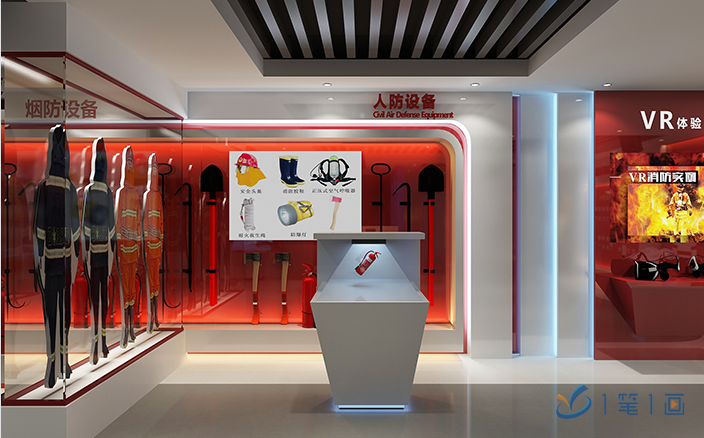 江西省萍鄉(xiāng)蘆溪大隊消防展廳