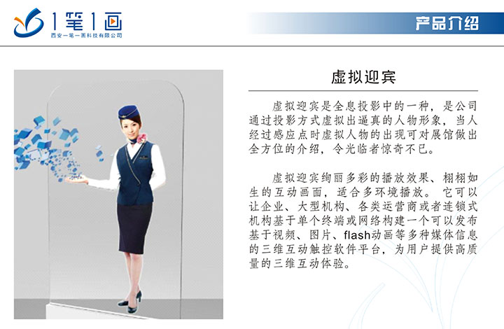 虛擬迎賓-虛擬智能講解員 虛擬迎賓-虛擬智能講解員