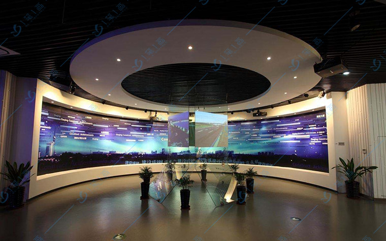 多媒體企業(yè)展廳裝修設(shè)計(jì)建設(shè)的流程-西安一筆一畫(huà)