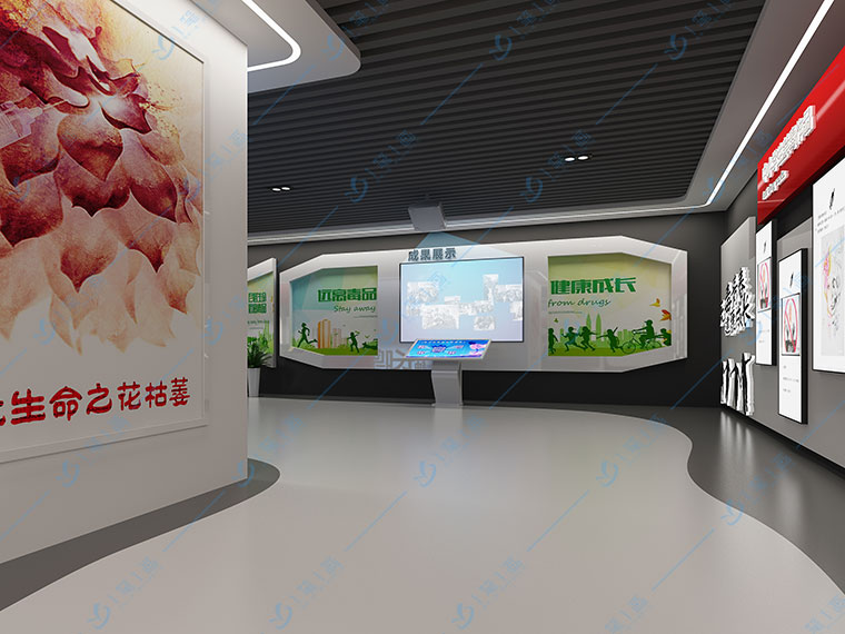 互動毒品預防教育館建設圖紙設計