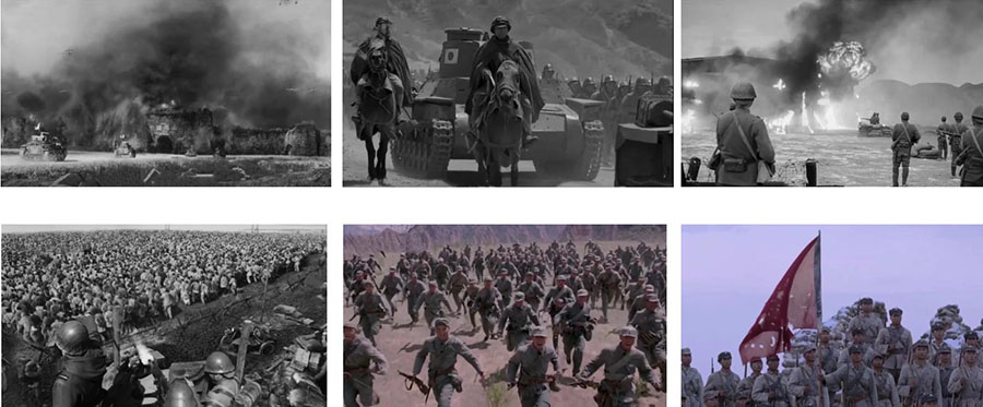 五原大捷場景復(fù)原展示內(nèi)容：