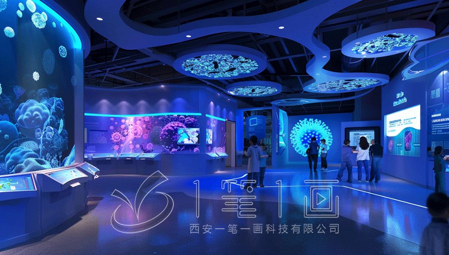 一筆一畫市兒童科普教育基地效果圖設(shè)計