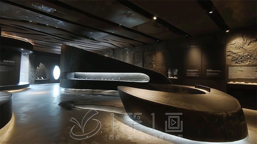 1721034979692963.jpg xaybyhkj_Black_pottery_experience_hall_special_shaped_display_b_41505655-f233-4684-a915-51c8f131199b.jpg